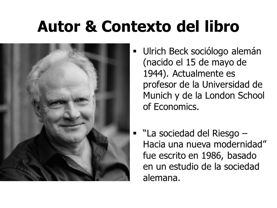 Autor & Contexto del libro