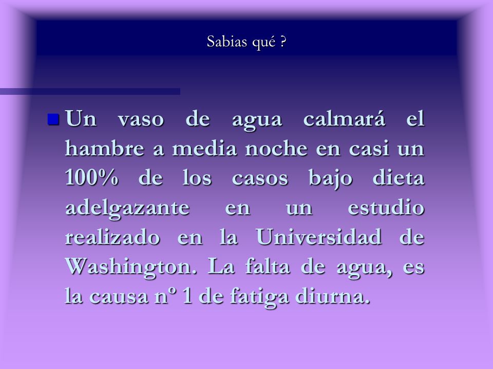 Sabias qué