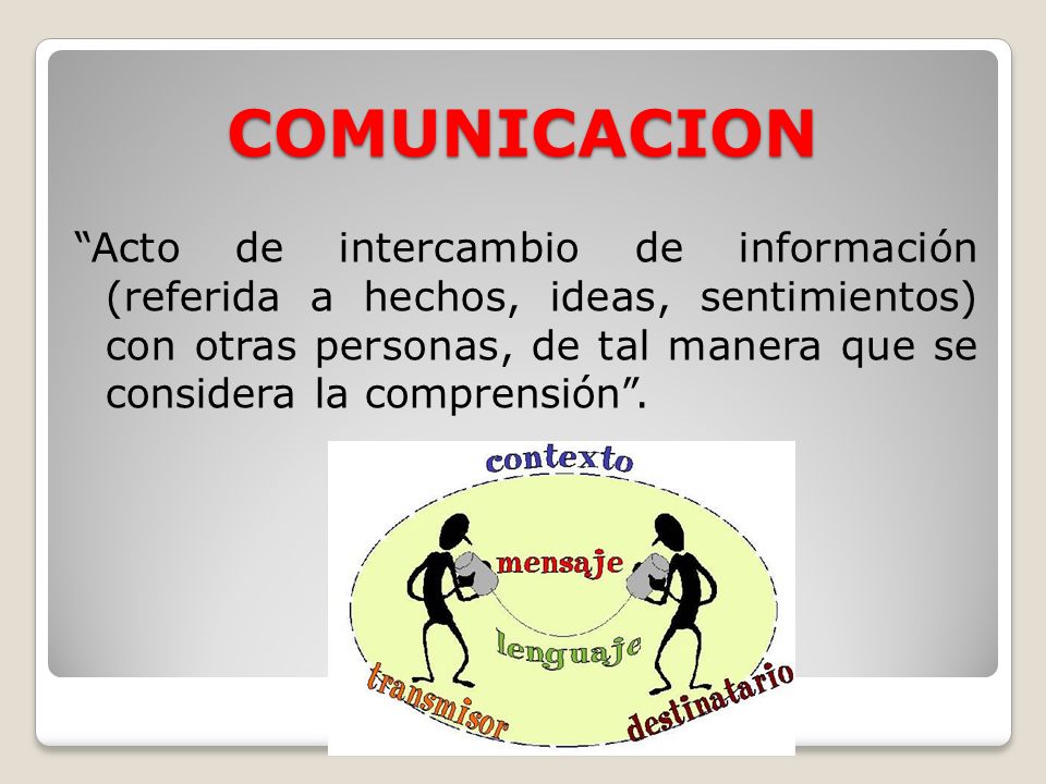 COMUNICACION