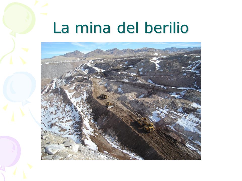 La mina del berilio