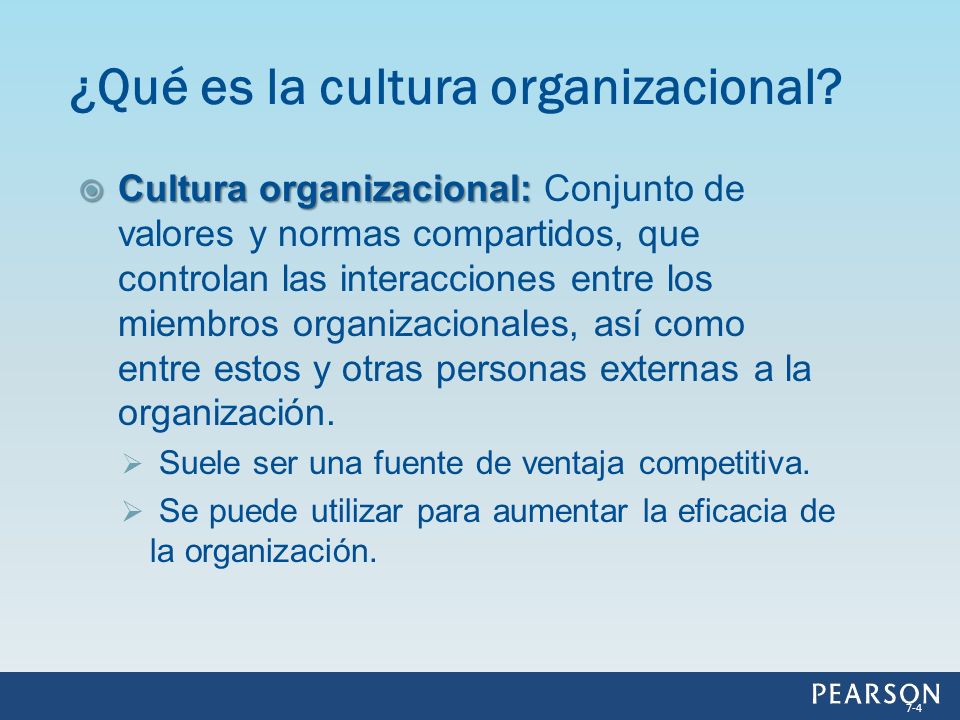 ¿Qué es la cultura organizacional