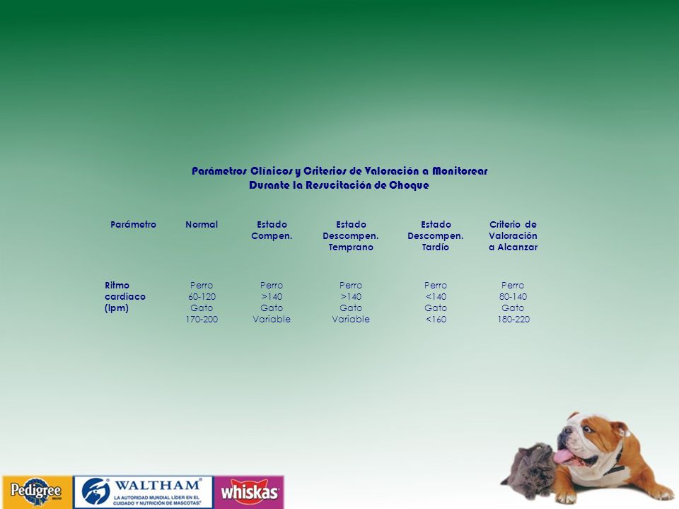 Parámetros Clínicos y Criterios de Valoración a Monitorear