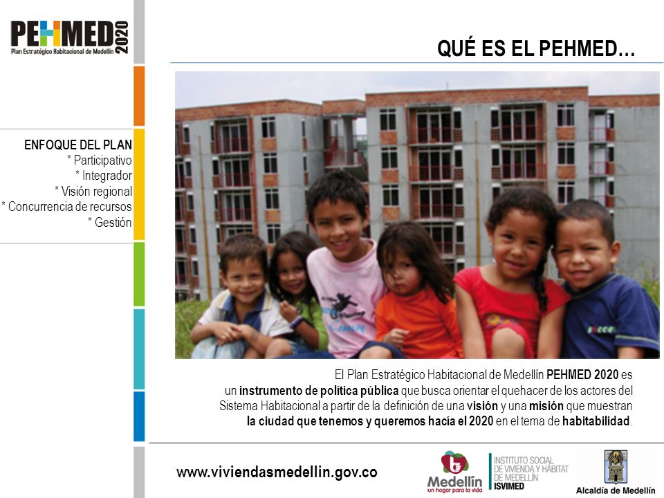 QUÉ ES EL PEHMED… _______________________ * Participativo * Integrador