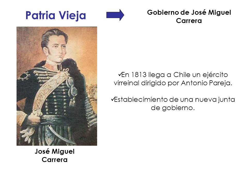 Gobierno de José Miguel Carrera