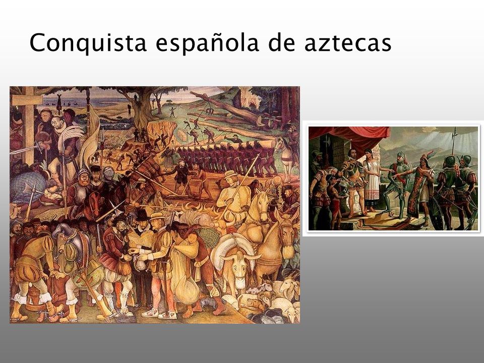 Conquista española de aztecas