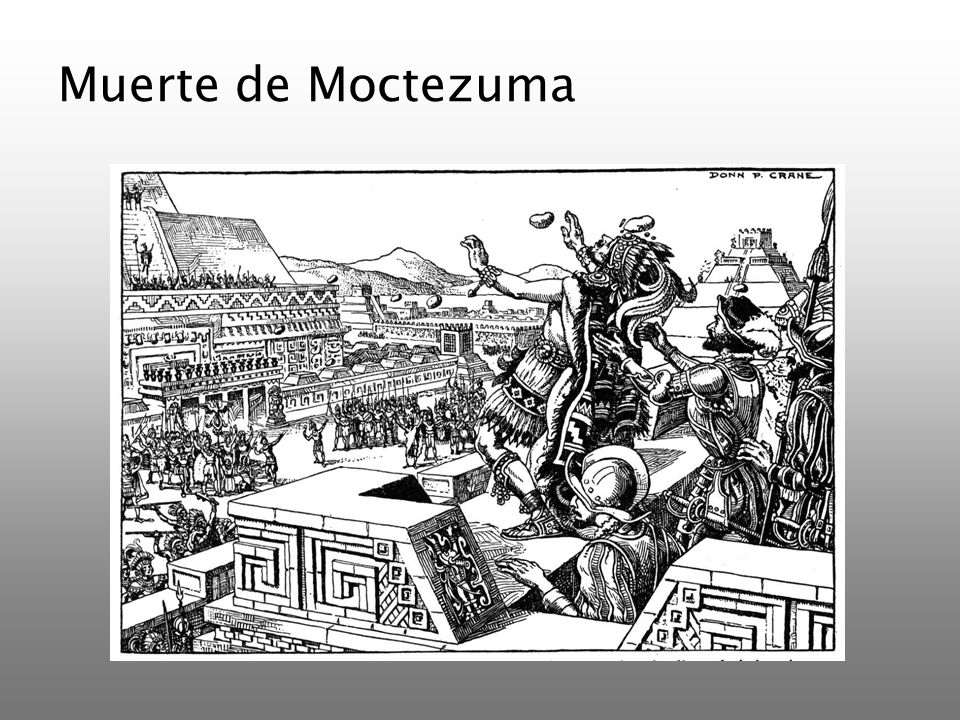 Muerte de Moctezuma