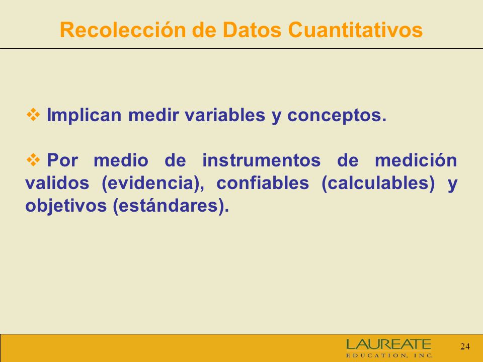 Recolección de Datos Cuantitativos