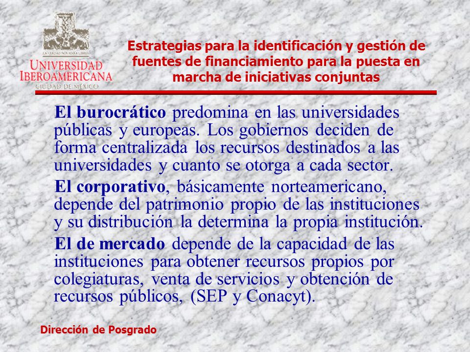 Estrategias para la identificación y gestión de fuentes de financiamiento para la puesta en marcha de iniciativas conjuntas