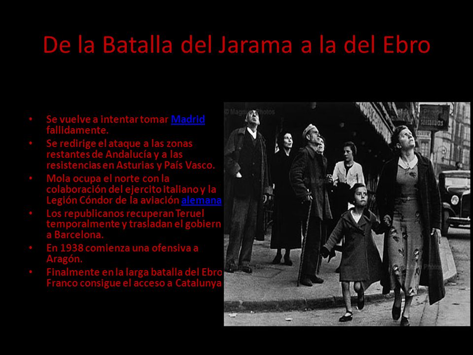 De la Batalla del Jarama a la del Ebro