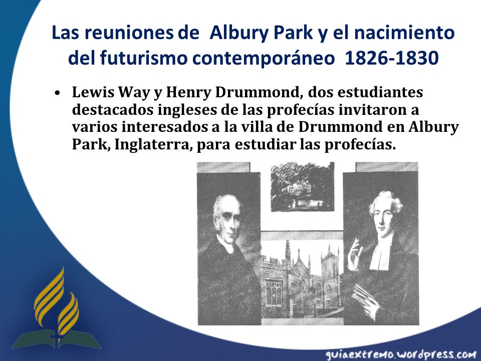 Las reuniones de Albury Park y el nacimiento del futurismo contemporáneo