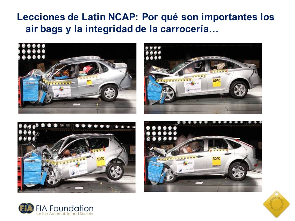 Lecciones de Latin NCAP: Por qué son importantes los air bags y la integridad de la carrocería…