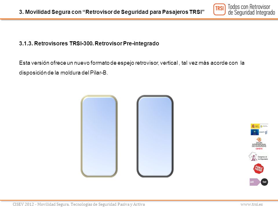 3. Movilidad Segura con Retrovisor de Seguridad para Pasajeros TRSI