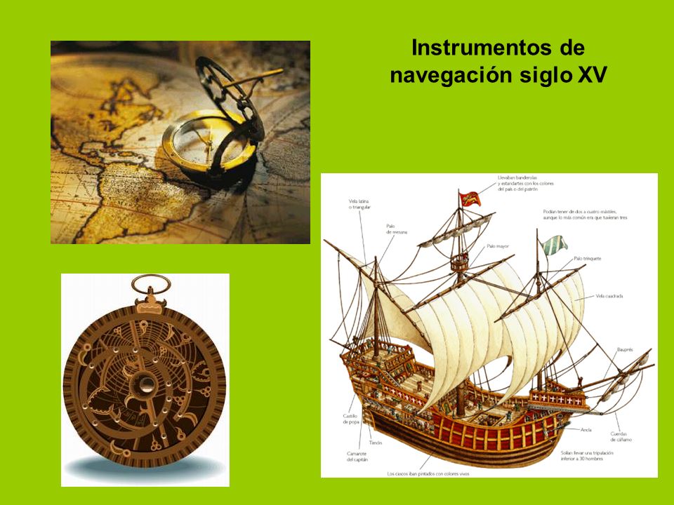 Instrumentos de navegación siglo XV