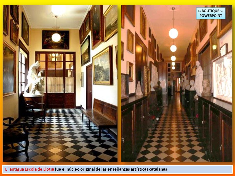 L ´antigua Escola de Llotja fue el núcleo original de las enseñanzas artísticas catalanas