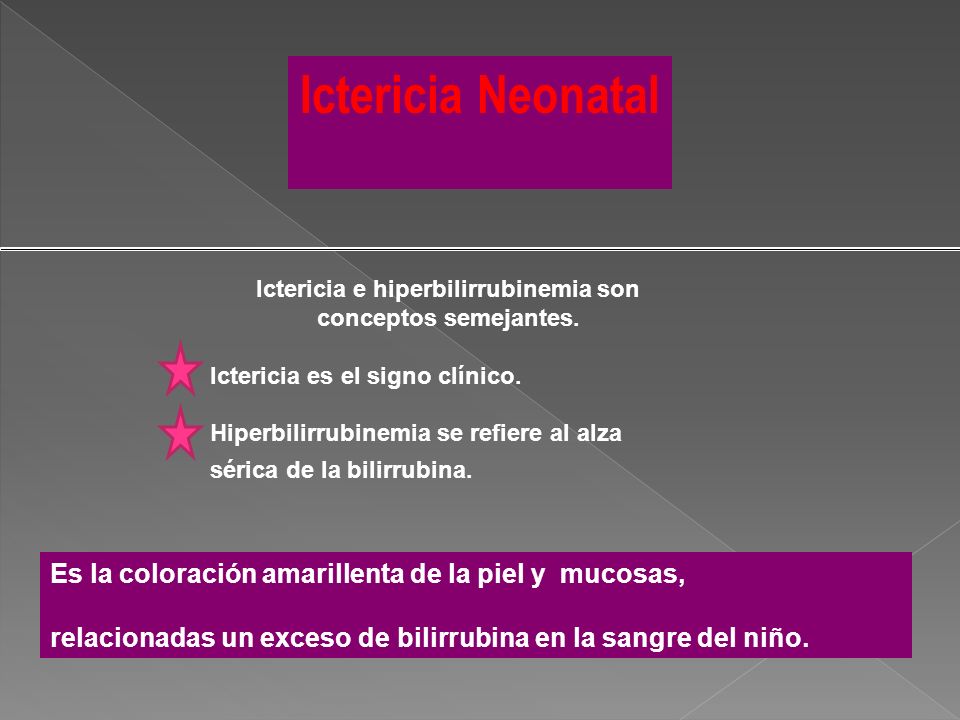 Ictericia e hiperbilirrubinemia son conceptos semejantes.