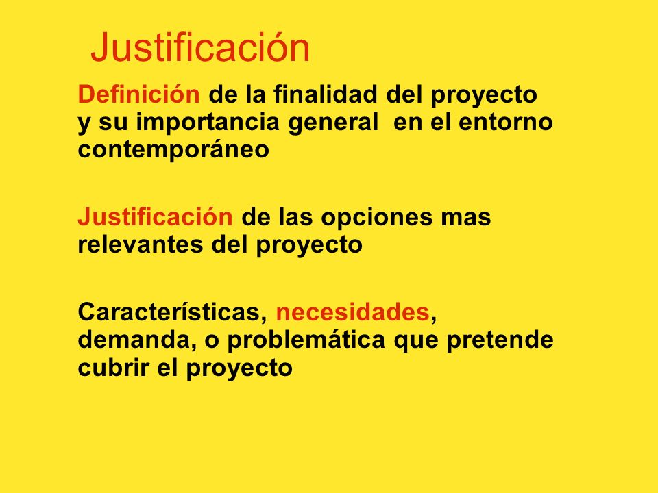 Justificación Definición de la finalidad del proyecto y su importancia general en el entorno contemporáneo.