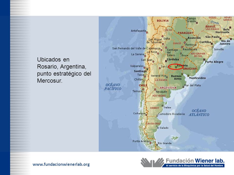 Ubicados en Rosario, Argentina, punto estratégico del Mercosur.