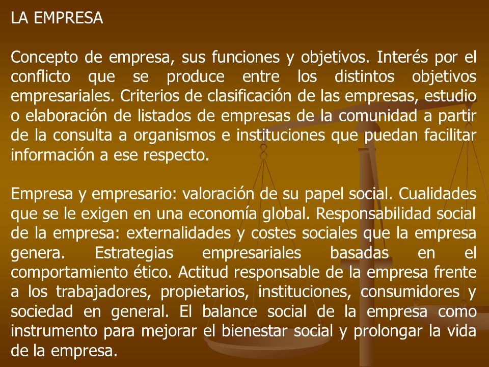LA EMPRESA
