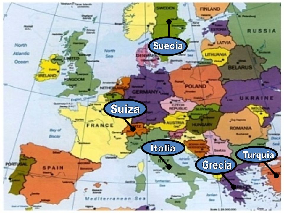 Suecia Suiza Italia Turquia Grecia