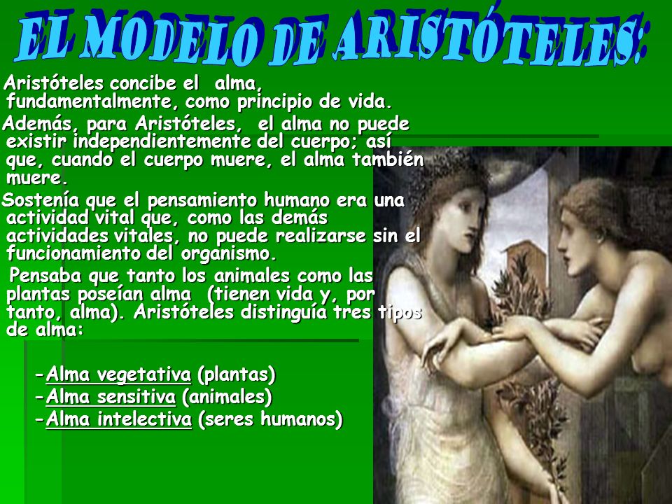 El Modelo de Aristóteles:
