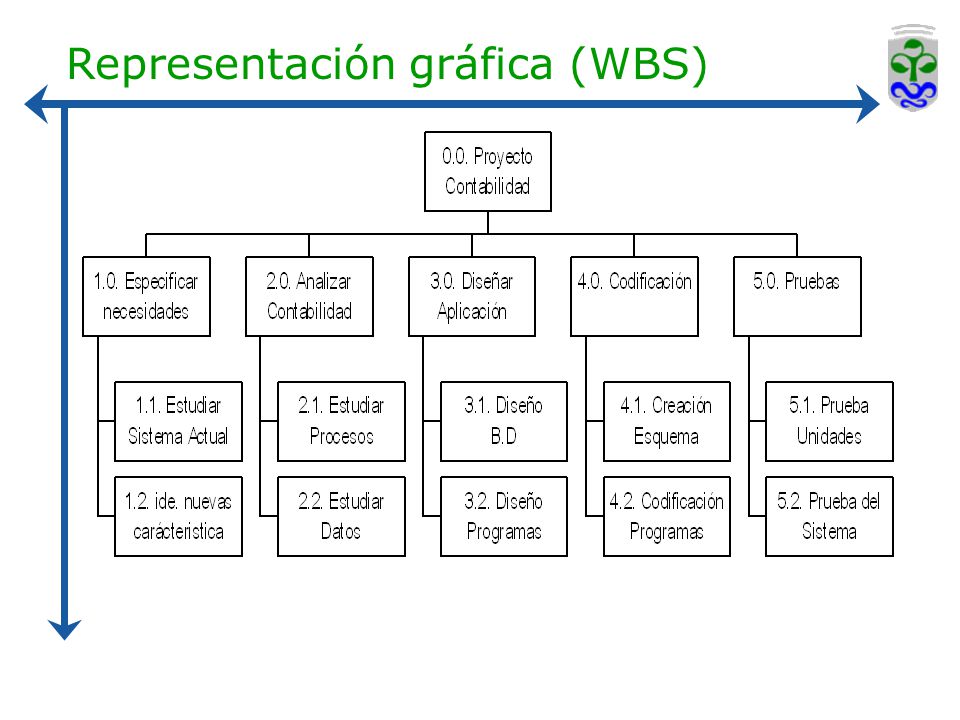 Representación gráfica (WBS)