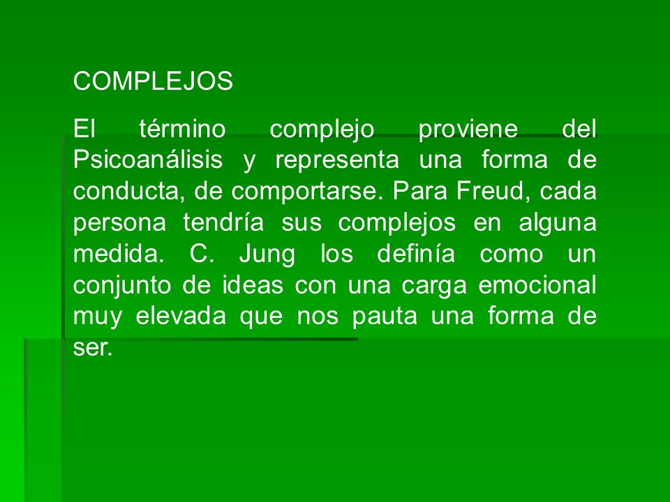COMPLEJOS