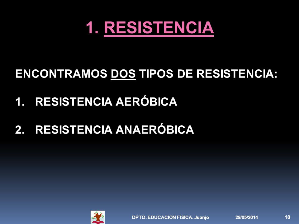 1. RESISTENCIA ENCONTRAMOS DOS TIPOS DE RESISTENCIA: