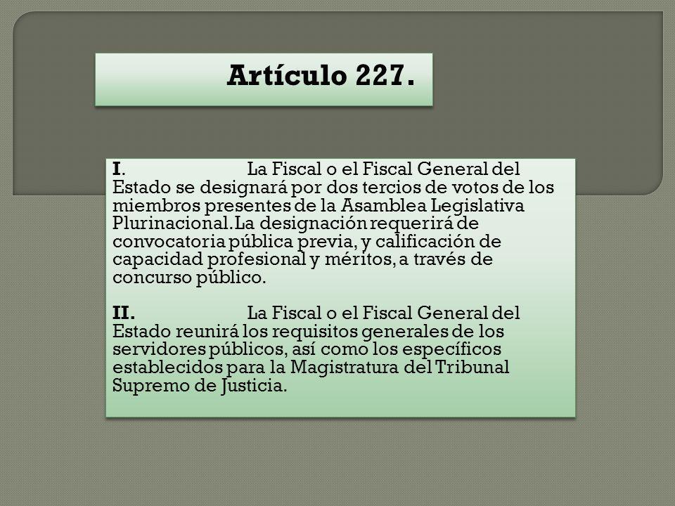 Artículo 227.
