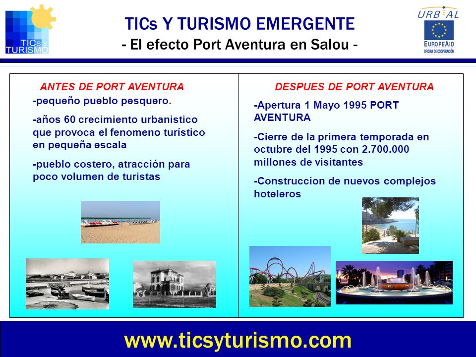 TICs Y TURISMO EMERGENTE - El efecto Port Aventura en Salou -