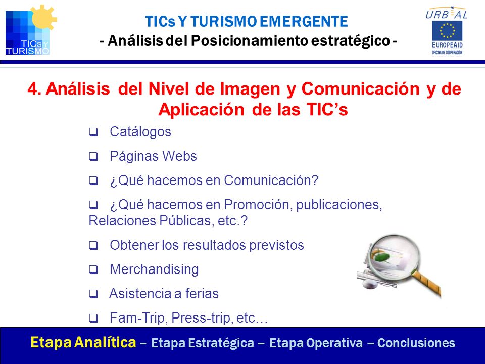 TICs Y TURISMO EMERGENTE - Análisis del Posicionamiento estratégico -