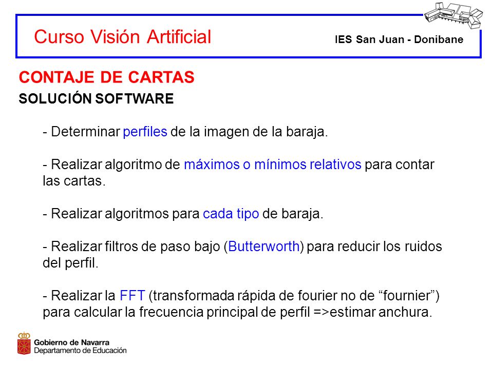Curso Visión Artificial IES San Juan - Donibane