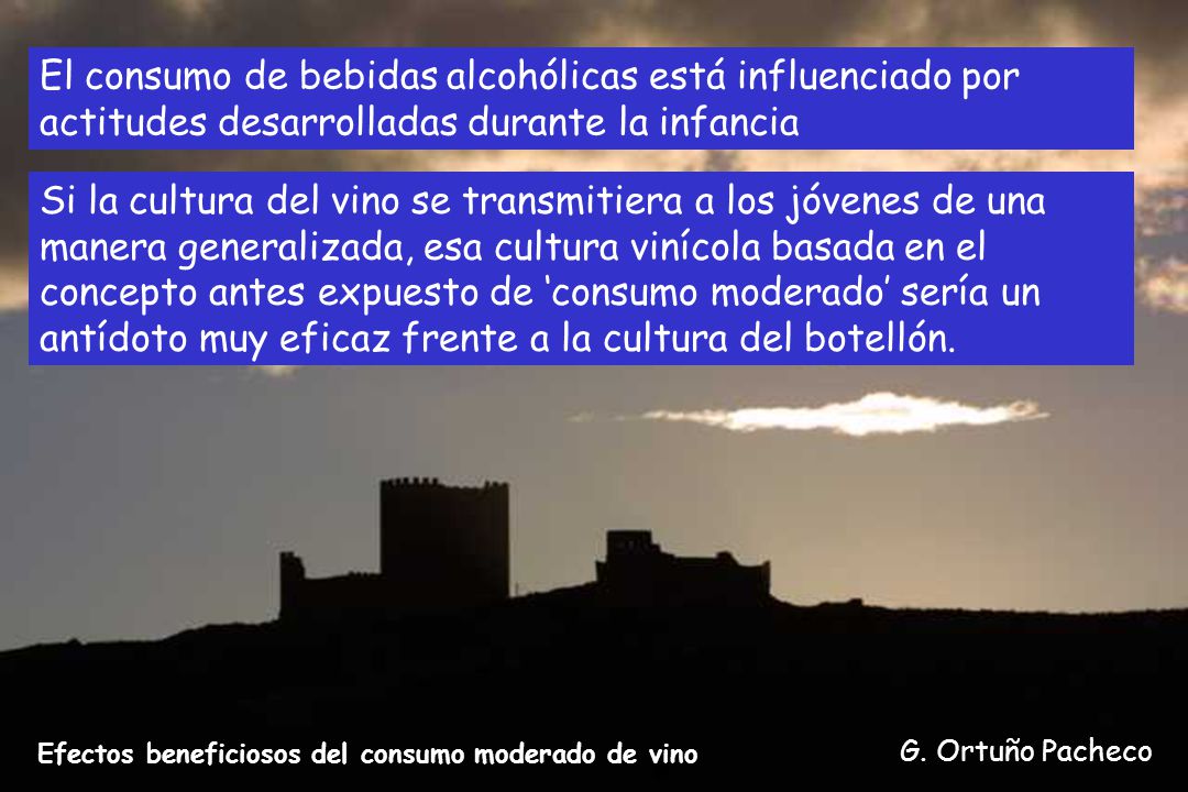 El consumo de bebidas alcohólicas está influenciado por actitudes desarrolladas durante la infancia