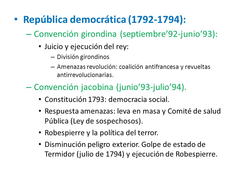 República democrática ( ):