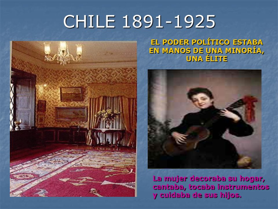 EL PODER POLÍTICO ESTABA EN MANOS DE UNA MINORÍA, UNA ÉLITE