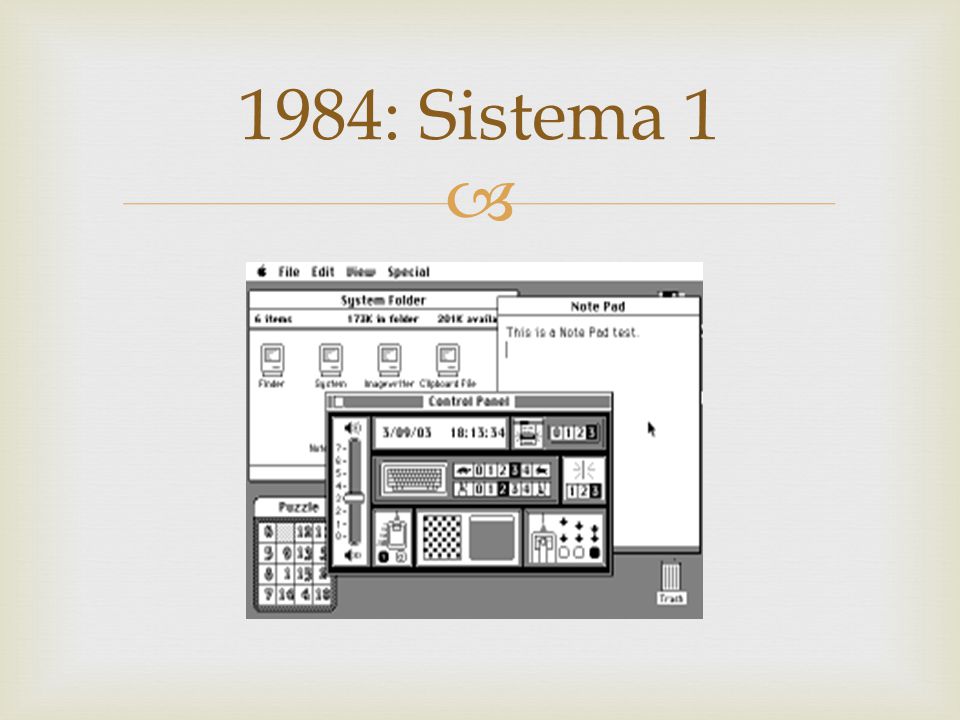 1984: Sistema 1