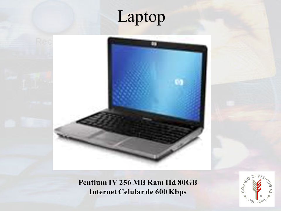 Pentium IV 256 MB Ram Hd 80GB Internet Celular de 600 Kbps