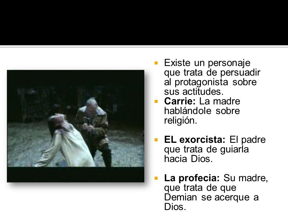 Existe un personaje que trata de persuadir al protagonista sobre sus actitudes.