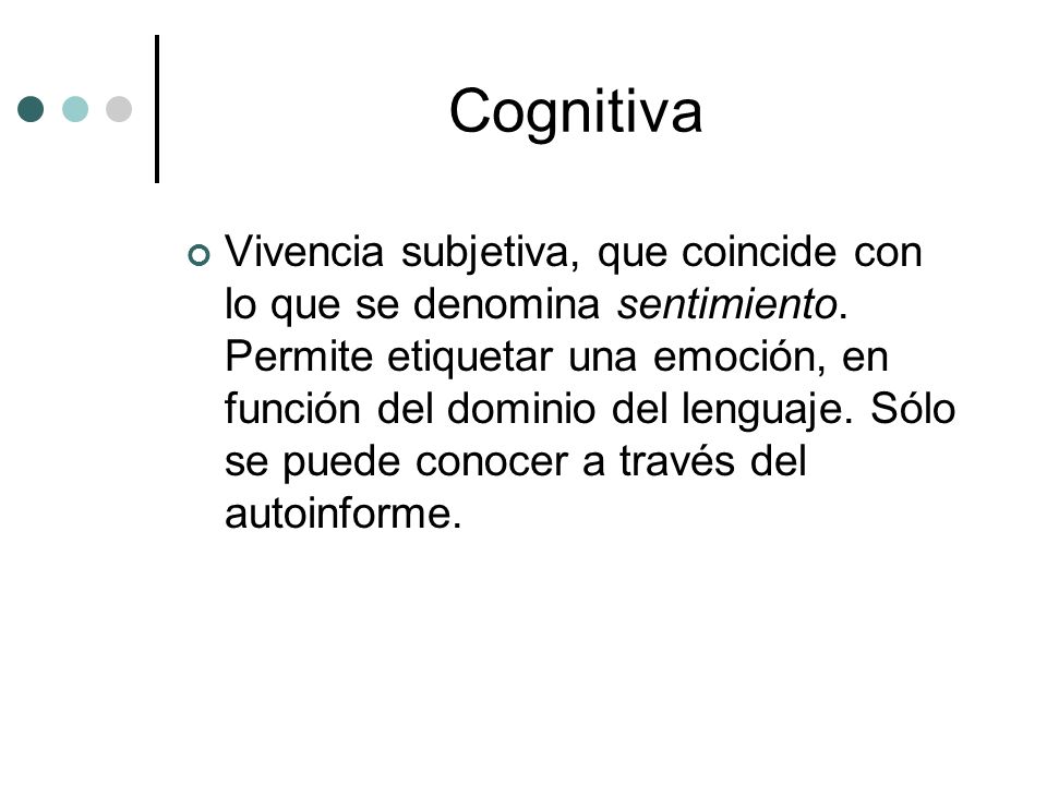 Cognitiva