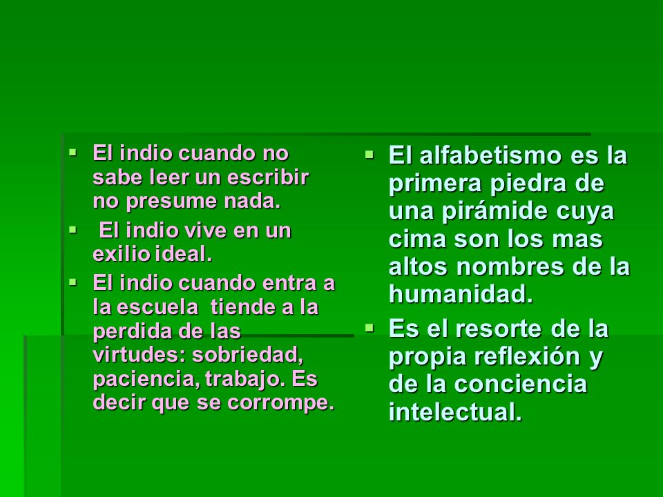 Es el resorte de la propia reflexión y de la conciencia intelectual.