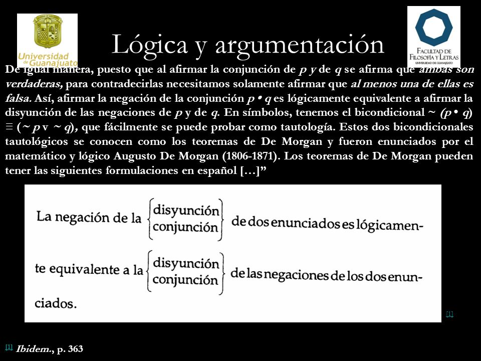 Lógica y argumentación