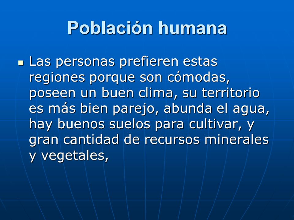 Población humana