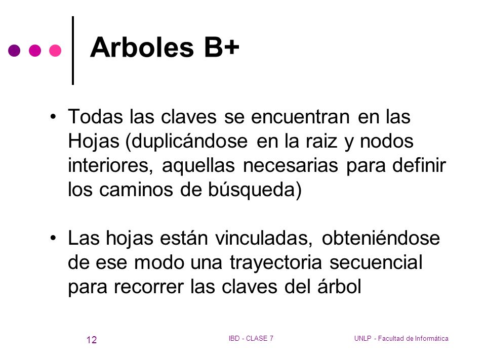Arboles B+