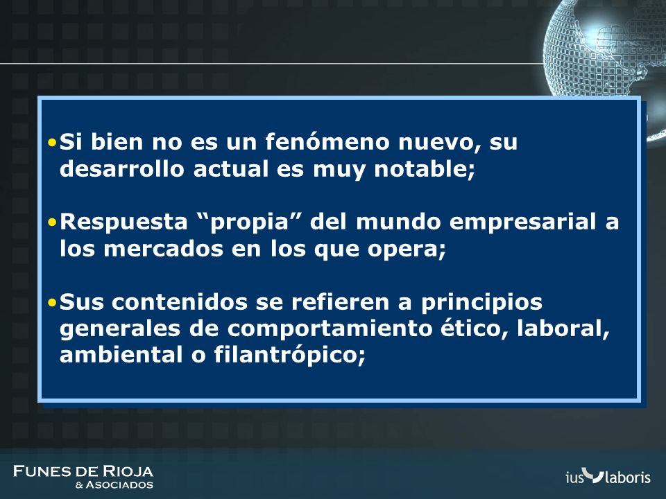 Si bien no es un fenómeno nuevo, su desarrollo actual es muy notable;