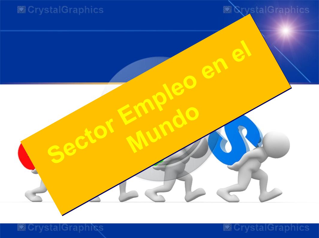 Sector Empleo en el Mundo