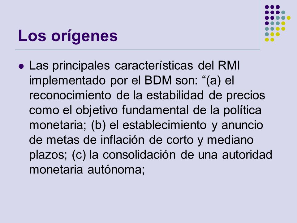 Los orígenes