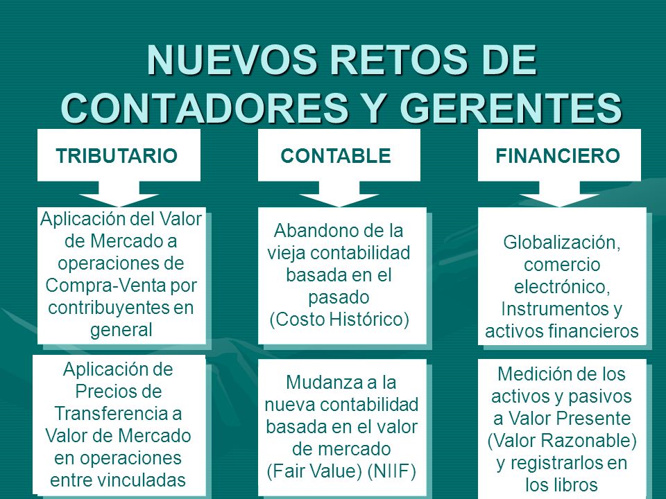 NUEVOS RETOS DE CONTADORES Y GERENTES