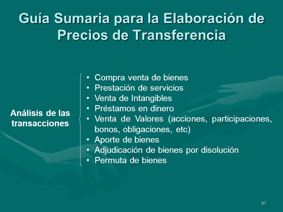Guía Sumaria para la Elaboración de Precios de Transferencia