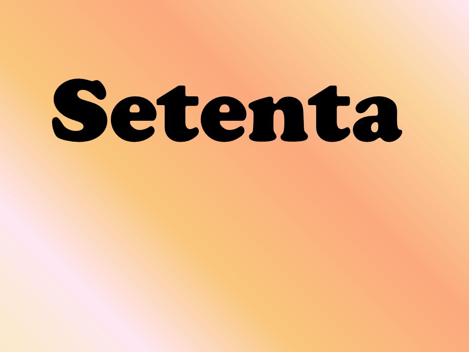 Setenta