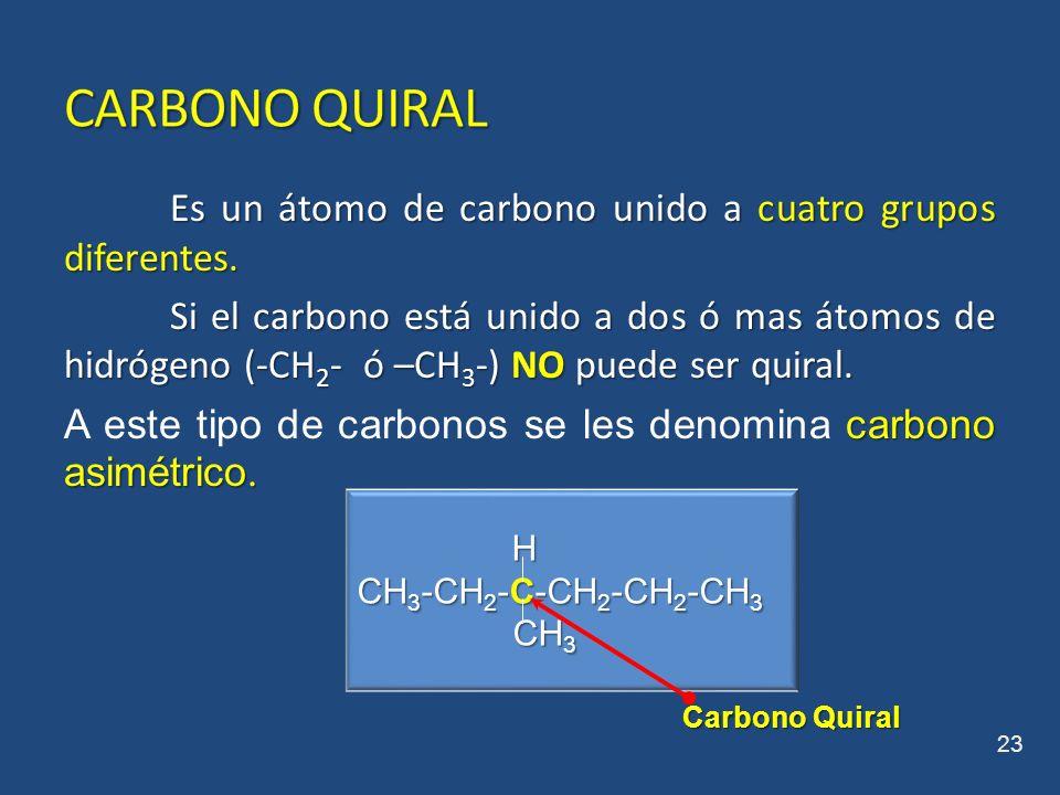 CARBONO QUIRAL