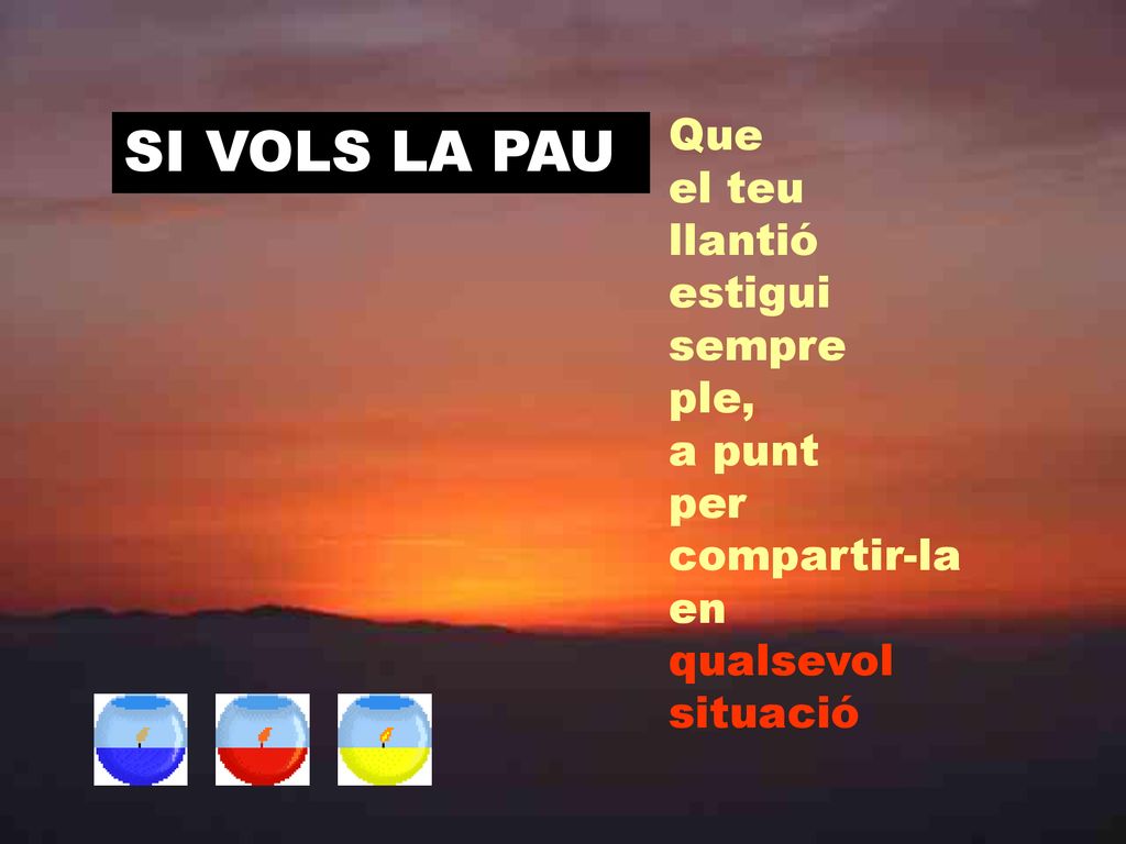 Que el teu llantió estigui sempre ple, a punt per compartir-la en qualsevol situació